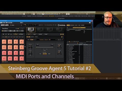 Steinberg Groove Agent 5 Tutorial Ep #2 - MIDI Ports & Channels