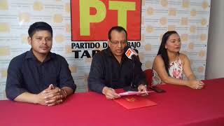 Iniciamos esta rueda de prensa, manifestando nuestra solidaridad a los compañeros y compañeras del F