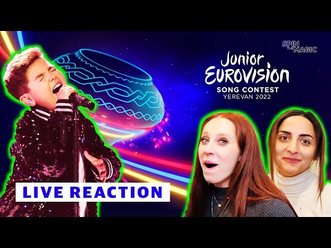 ARMENIAN'S REACT TO JUNIOR EUROVISION 2022  // YEREVAN ARMENIA - FULL SHOW LIVE REACTION