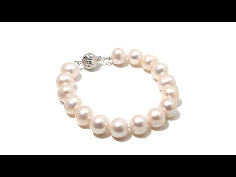Imperial Pearls 1011mm Cultured Pearl 71/2" Bracelet