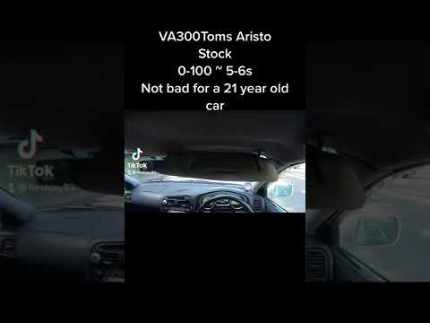 Thumbnail for Toyota Aristo Jzs161 VA300Toms 0-100 acceleration by Toyota Aristo