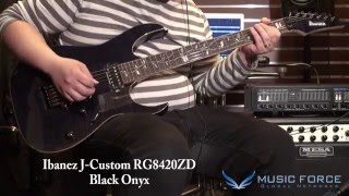 Video thumbnail for [MusicForce] Ibanez J-Custom RG8420ZD & RG8540ZD & RG8570Z Demo - Backing Sound by Music Force Official