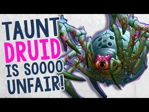 TAUNT DRUID IS TOTALLY UNFAIR | Constructed | The Boomsday Project | Hearthstone