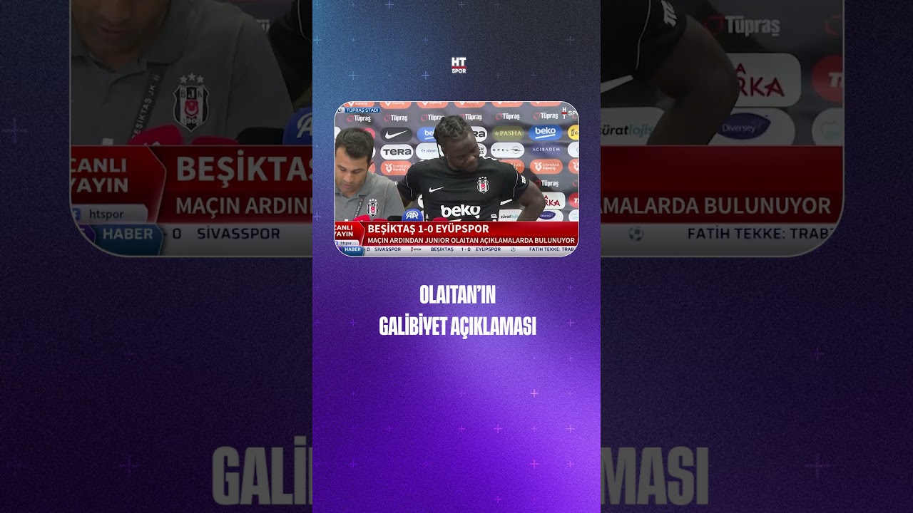 Olaitan: Takımdaki oyuncuları biliyorum, birbirimizi tanıyoruz