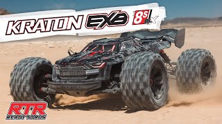 Arrma Kraton 8S BLX 1:5 4WD EXB RTR černá