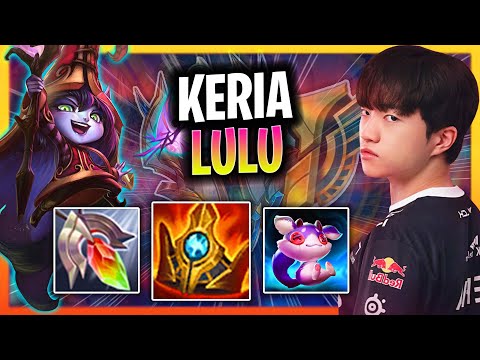 KERIA IS A BEAST WITH LULU! | T1 Keria Plays Lulu Support vs Rell!  Season 2024