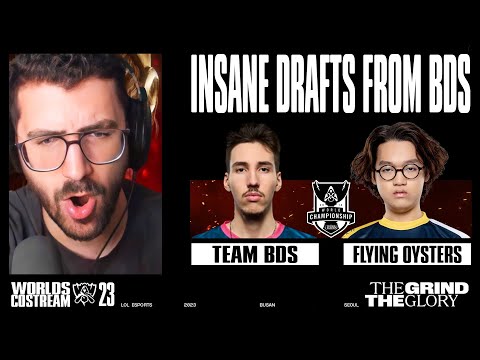 THE BEST DRAFTING AT WORLDS (SO FAR) - CFO vs BDS | WORLDS 2023 Play-In w/ The Boys