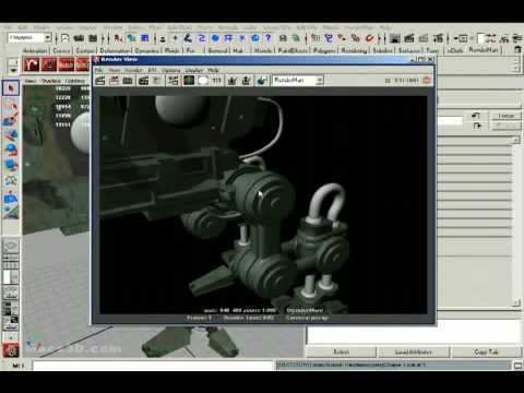 Pixar's Renderman Tutorial mit Autodesk/Alias Maya Version 8