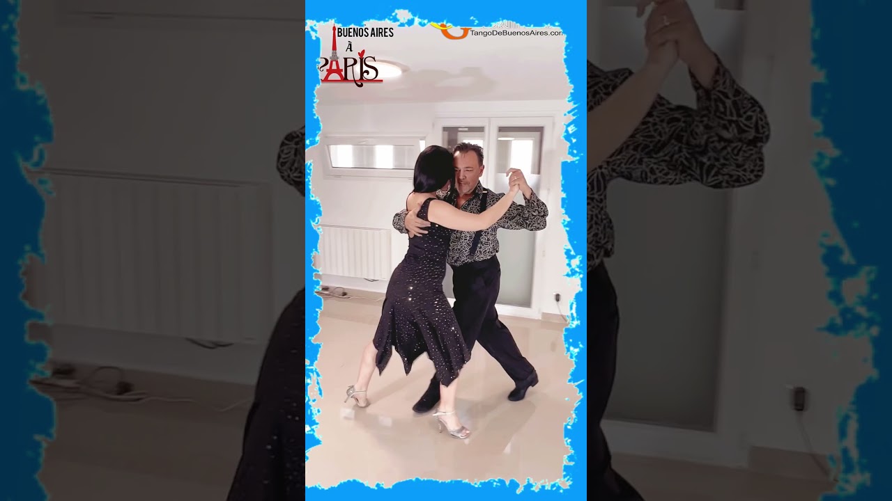 #tango medialuna super ritmica clase Online 24/4/2023 #dancers  Georgina Vargas Oscar Mandagaran