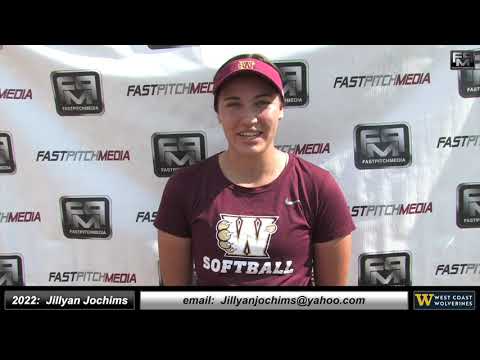 2022 Jillyan Jochims Athletic Pitcher and First Base Softball Skills Video - Wolverines