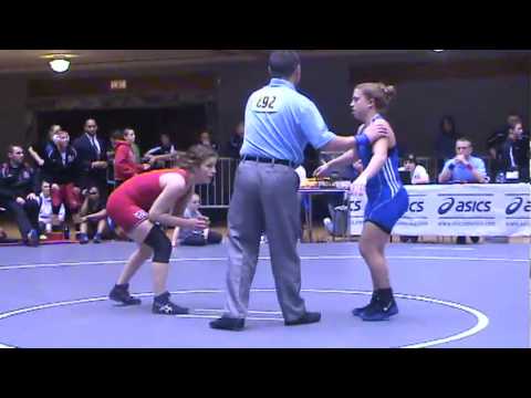 US OPEN W Quarterfinal 55kg - Helen Maroulis vs. Monica Hovermale