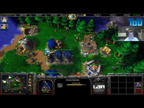 Warcraft III #119 - Physic Human vs Undead (Turtle Rock)