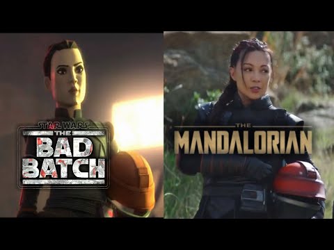 Fennec Shand - Mandalorian vs Bad Batch comparison
