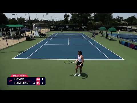 Liv Hovde (USA) vs Alanis Hamilton (USA) // 7-5 6-2 // W75 Sumter SC // Qualifying 1st Round
