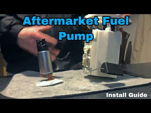 AEM 340 High Flow Fuel Pump Install on STI