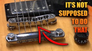 This Gibson Suffered a Catastrophic Bridge Failure!