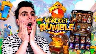 WARCRAFT RUMBLE - PRÉSENTATION + GAMEPLAY DU JEU MOBILE DE BLIZZARD