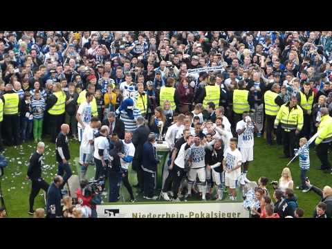 Siegerehrung Niederrheinpokal 15.5.14