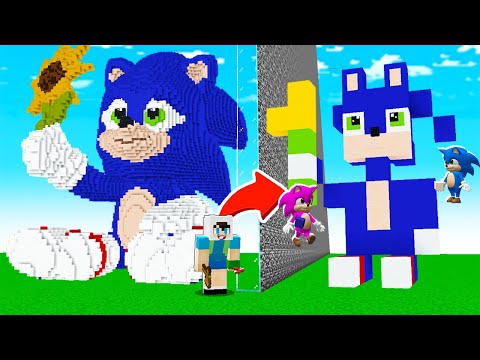 YAPI KAPIŞMALARINDA BEBEK SONIC İLE ARKADAŞIMI TROLLEDİM - 😱 Minecraft