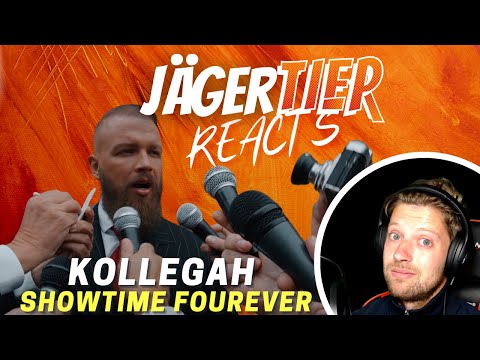 In alter Zuhältermanier! AMERICAN REACTS to GERMAN RAP! KOLLEGAH - SHOWTIME FOUREVER
