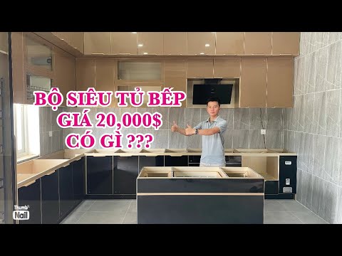 Bộ Siêu tủ Bếp trị giá 20,000$ này có gì bên trong???