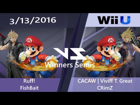 Super SmashNest 5 WS - Ruff! & FishBait Vs. CACAW | Viviff T. Great & CRimZ