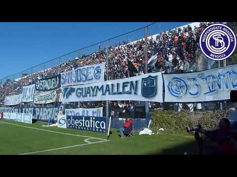 "Hinchada de Independiente Rivadavia de mendoza  los caudillos del parque" Barra: Los Caudillos del Parque • Club: Independiente Rivadavia