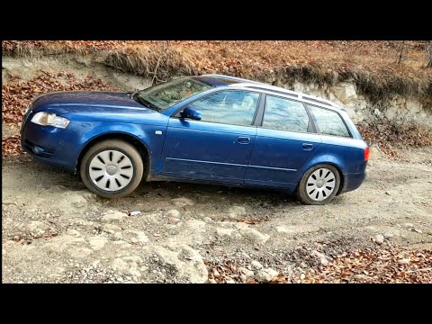 Audi A4 B7 Quattro 2.0TDI Part  1/2 (Light mud and special guest)