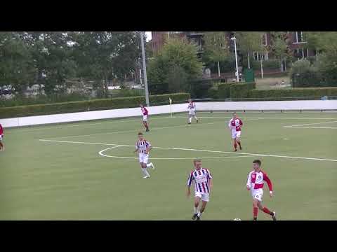 Bekerwedstrijd UVV JO17-3 - Nieuwland ASC JO17-2 2de helft deel 1
