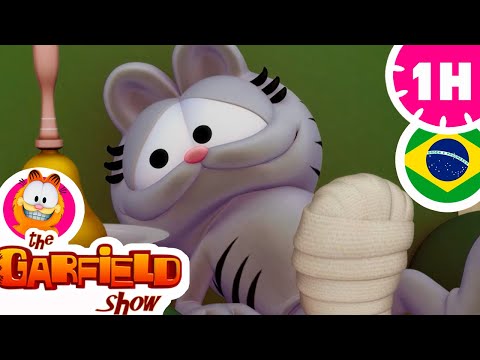 🐱🌟 As incríveis aventuras de Garfield! Compilação 🐱🌟🎉