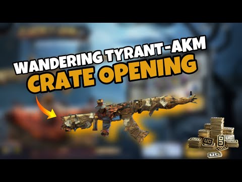 First mythic akm | Wandering tyrant akm crate opening | 540UC