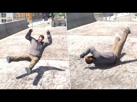 GTA IV - Brutal Motorcycle Ragdolls #22 (Euphoria Physics)