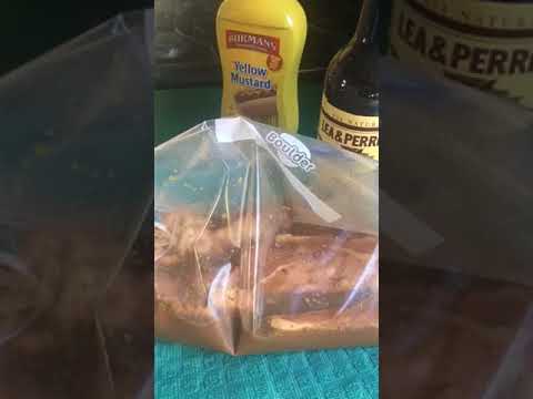 Pork Ribs in Coffee Marinade