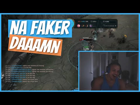 Tyler1 is impressed by NA Faker!