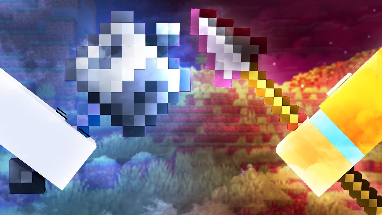 Minecraft Spear VS Mace