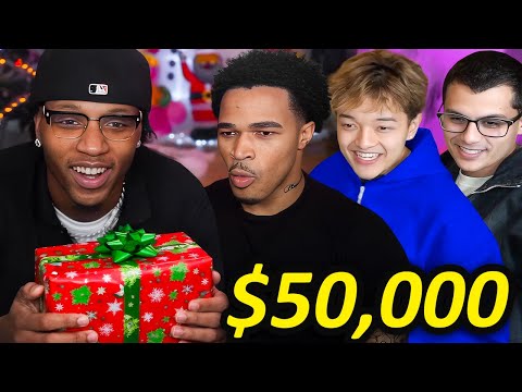 Surprising Streamers With $50,000 Christmas Gifts!