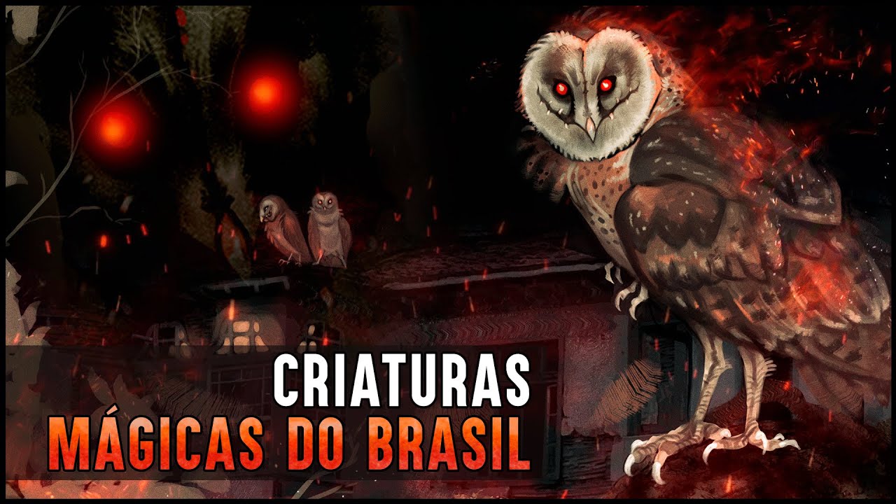 CRIATURAS MÁGICAS DO BRASIL QUE DEIXARIAM QUALQUER UM APAVORADO.