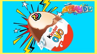 Novo!!! Abrindo delcia de KINDER ovo Applaydu. 