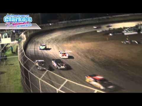 Late Models - A-Main - QLD Title - Toowoomba Speedbowl - 08.02.14