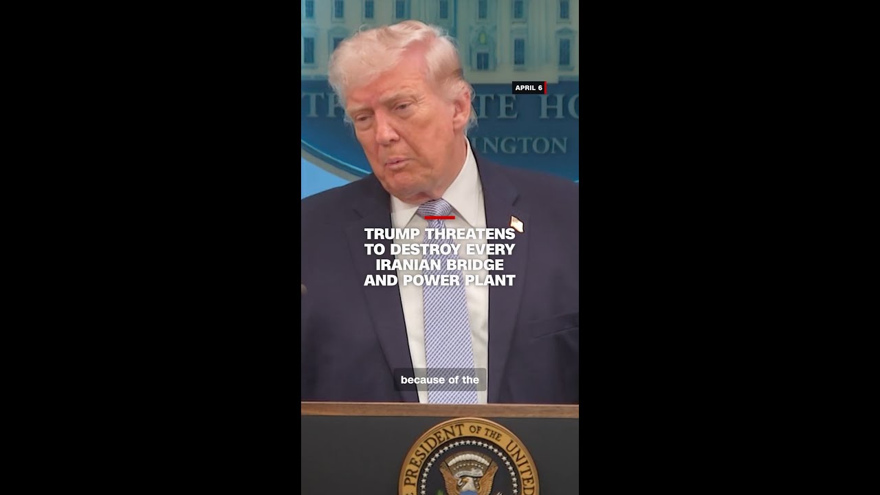 Trump threatens to destroy every Iranian bridge and power plant
