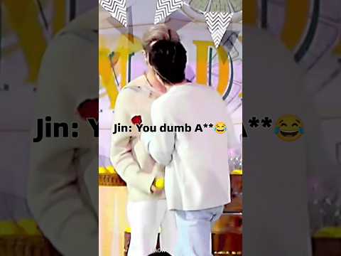 Jin wants Namjoon to take his Rose 🌹👁️👄👁️ (Don't🚫 Repost)#namjin #jin #namjoon #btsff #rm #shorts