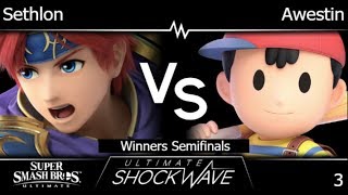 USW 3 - FX | Sethlon (Roy) vs FX | Awestin (Ness) Winners Semifinals - SSBU