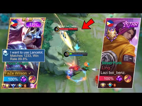 LANCELOT VS PRO LING!! | 90% WINRATE VS AGGRESSIVE LING! | INTENSE BATTLES 🔥 ( WIN OR LOSE? )
