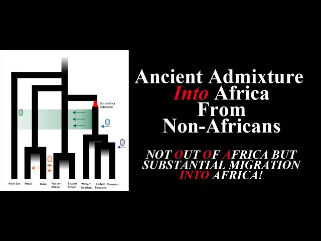 NEW STUDY 2020 Not Out Of Africa But INTO Africa! Ancient Admixture Into Africa From Non-Africans