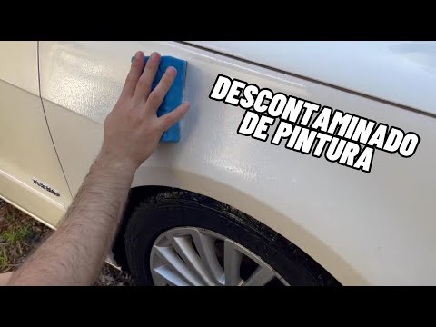 Como DESCONTAMINAR la pintura de un auto - CLAY PAD