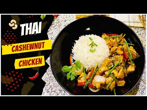 Thai Cashew nut Chicken | تھائی کاجو چکن | Authentic cashew chicken Recipe