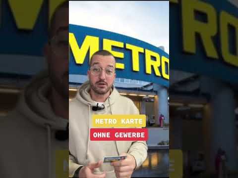 So einfach bekommst du eine Metro Karte ✌🏻😃