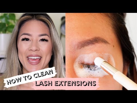 HOW TO TAKE CARE OF LASH EXTENSIONS | How to make your lash extensions last longer