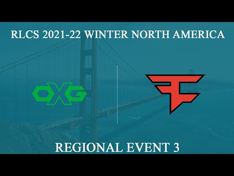 OXG vs FaZe | RLCS 2021-22 Winter: North America | Oxygen Esports vs FaZe Clan | 19 February 2022