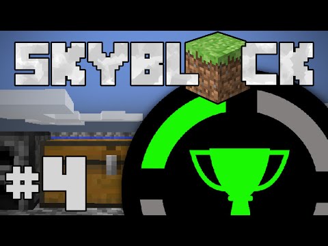 Minecraft- SkyBlock [4] ACHEIVEMENT HUNTING